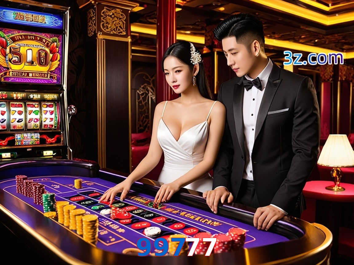 99777 cassino online com mesa de blackjack e dealer